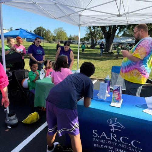 outdoor fun with S.A.R.C.C. at an outdoor festival
